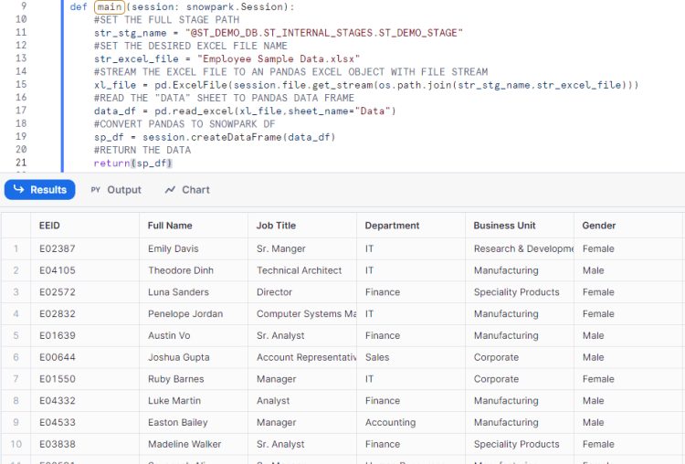 Efficiently Load Excel Files to Snowflake Without ETL Tools – Eric Heilman